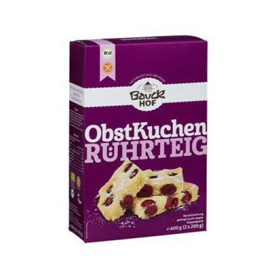 Obstkuchenteig BIO Backmischung Bauck glutenfrei ★★